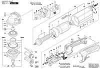 Bosch 0 602 305 401 ---- Universal Angle Polisher Spare Parts